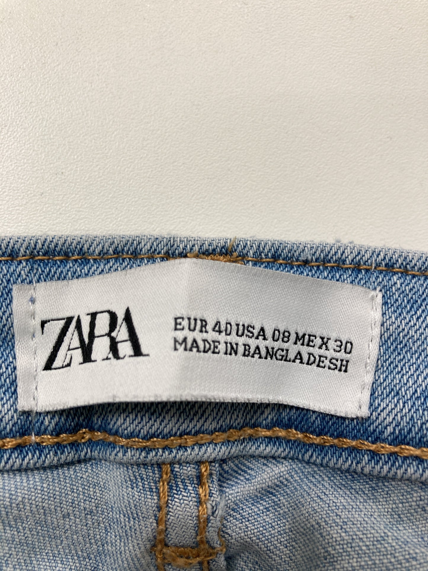 ZARA/ザラ/デニムパンツ/パンツ/スカイブルー/EUR 40/USA 08/MEX 30