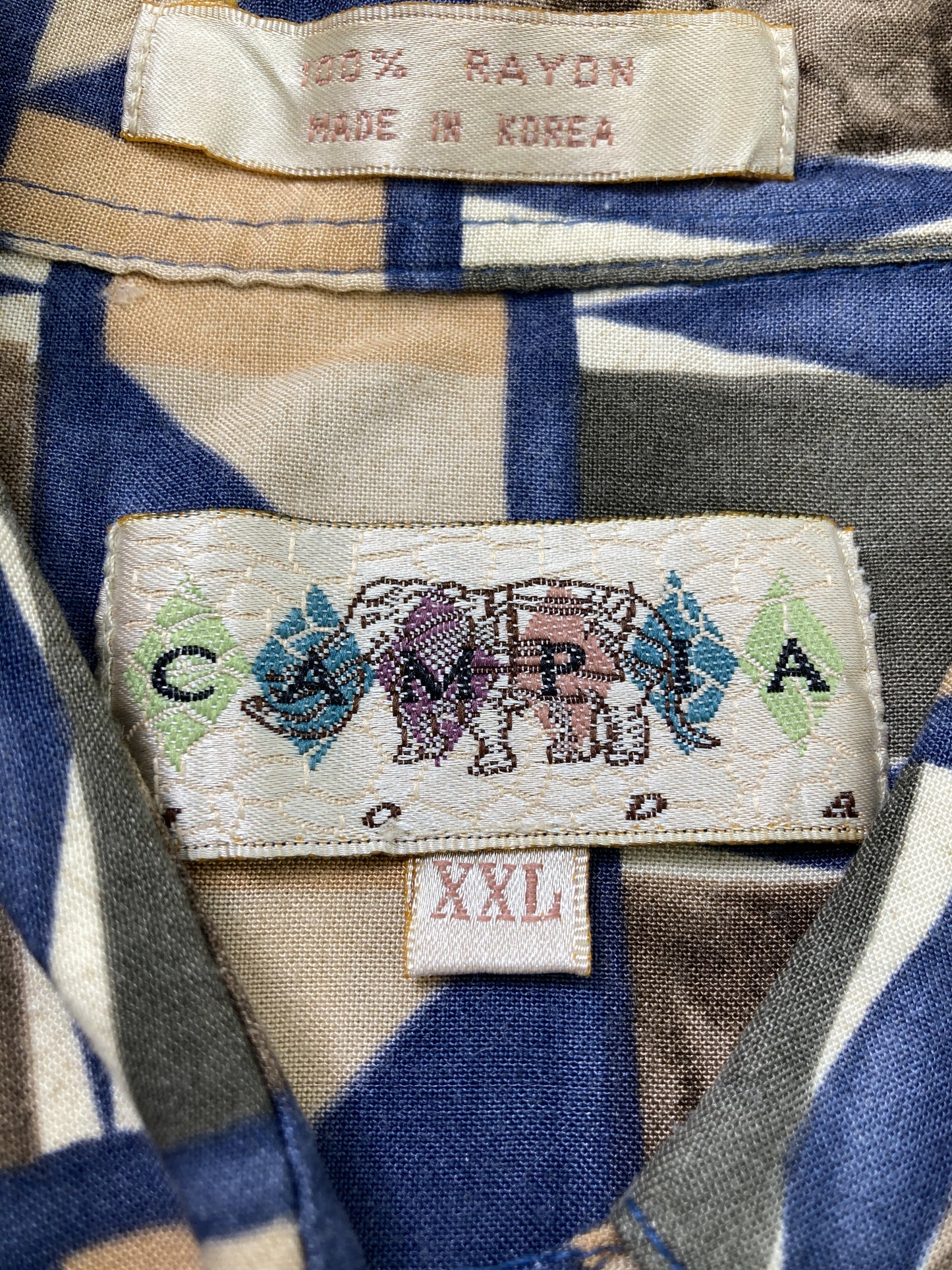 CAMPIA/シャツ/ブラウス/トップス/ベージュ/XXL