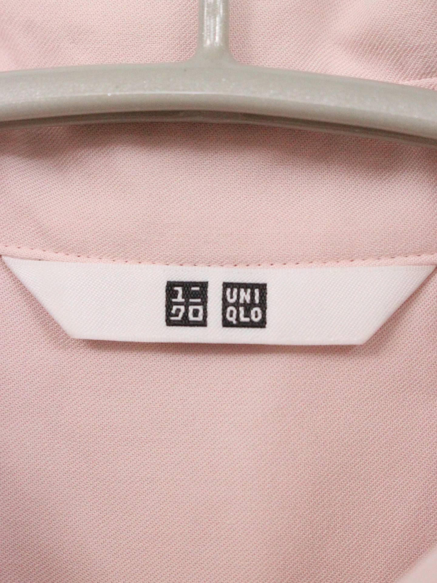 UNIQLO/ユニクロ/シャツ/ブラウス/トップス/ピンク/S