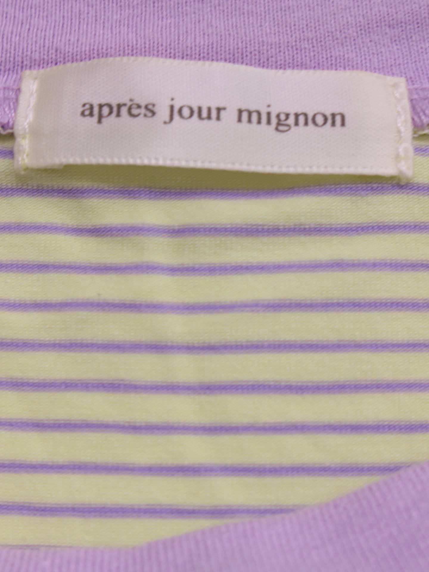 apres jour mignon/Tシャツ/カットソー/トップス/グリーン/F