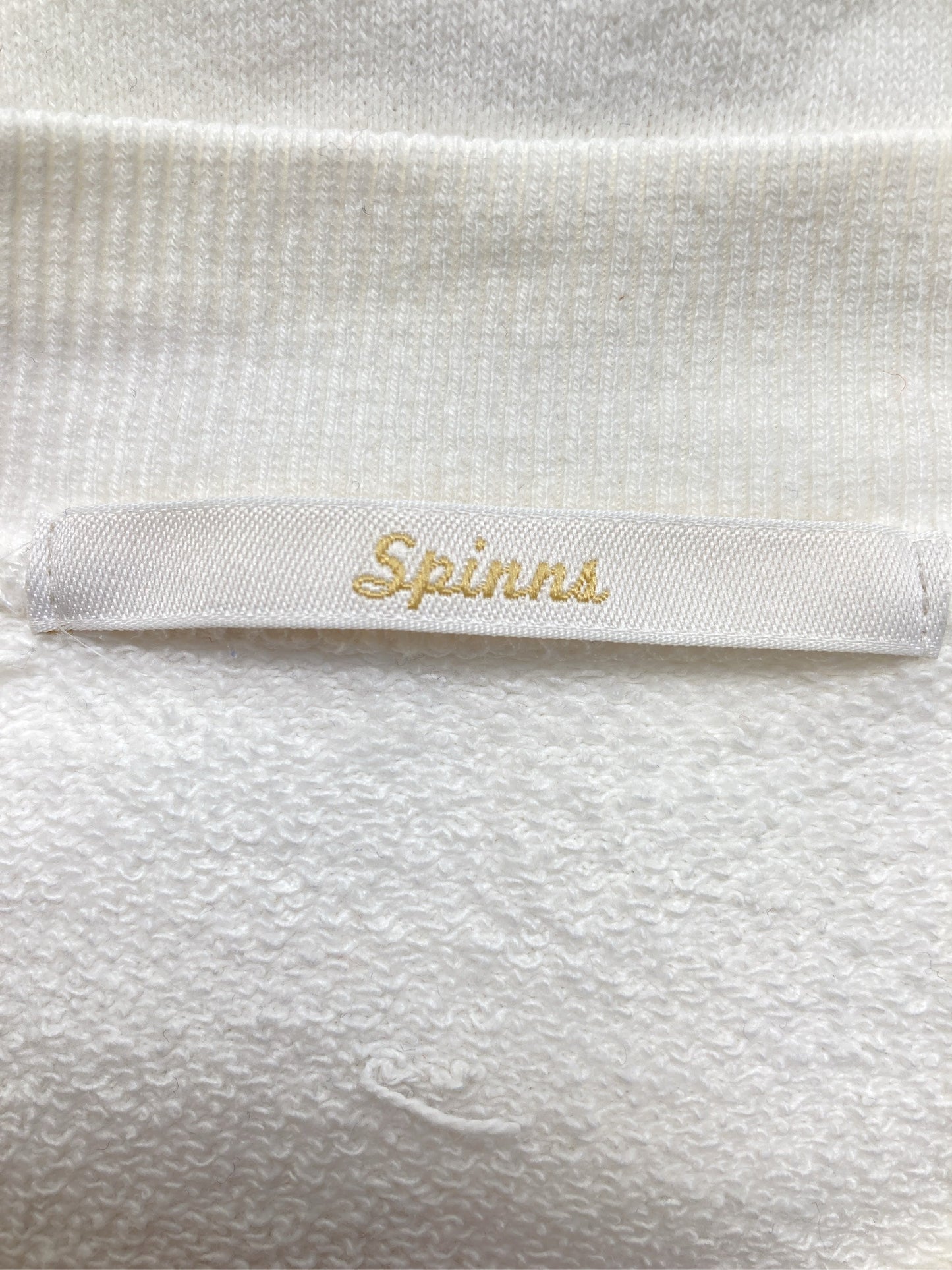SPINNS/スピンズ/スウェット/トップス/ホワイト