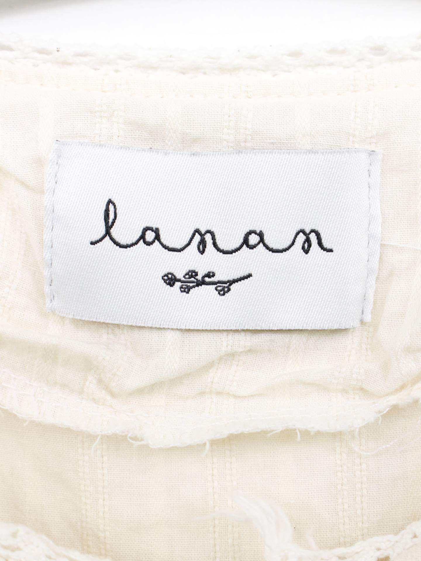 lanan/シャツ/ブラウス/トップス/アイボリー