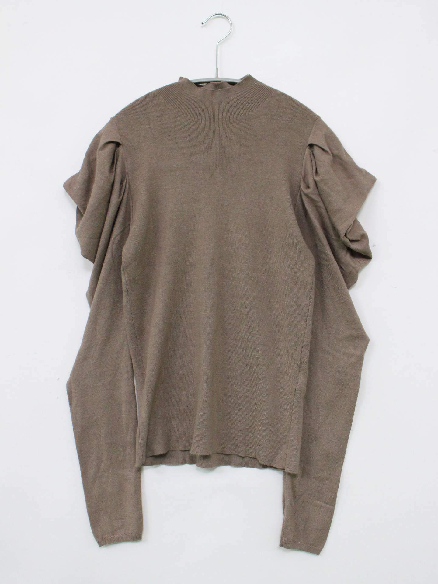 SLY/スライ/ニット/セーター/トップス/ベージュ/free