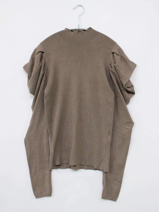 SLY/スライ/ニット/セーター/トップス/ベージュ/free