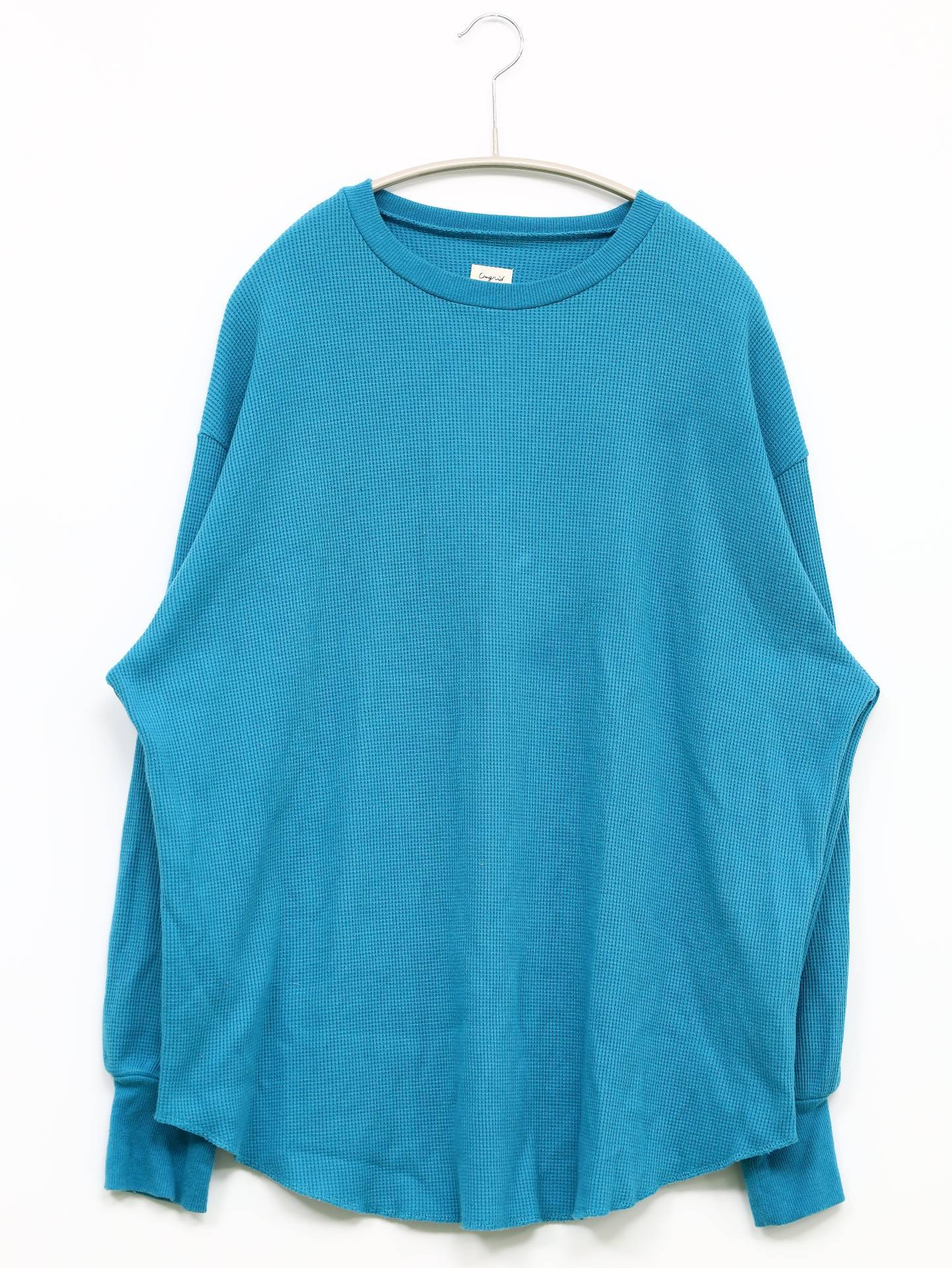 Ungrid/Tシャツ/カットソー/トップス/ブルー/F