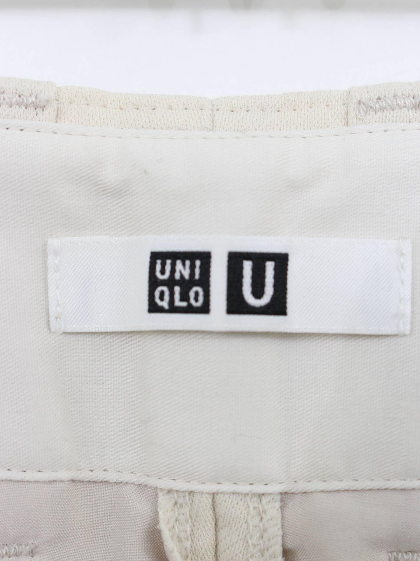 UNIQLO/ユニクロ/スラックス/パンツ/ホワイト/ヒップ91cm