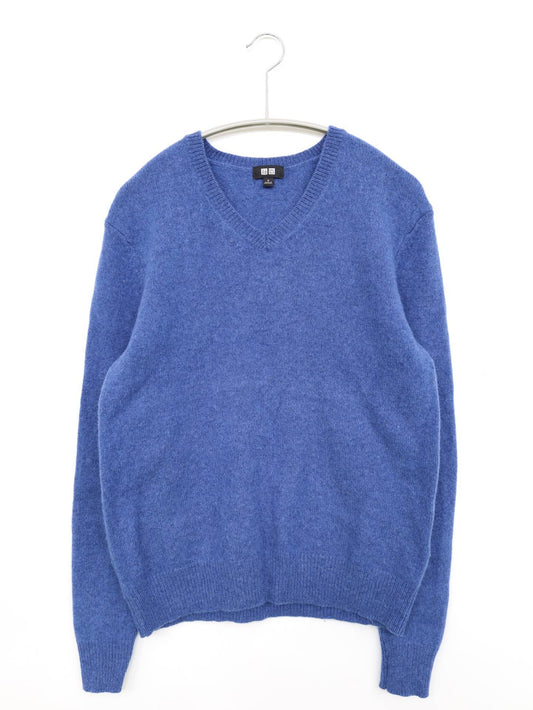 UNIQLO/ユニクロ/ニット/セーター/トップス/ブルー/S