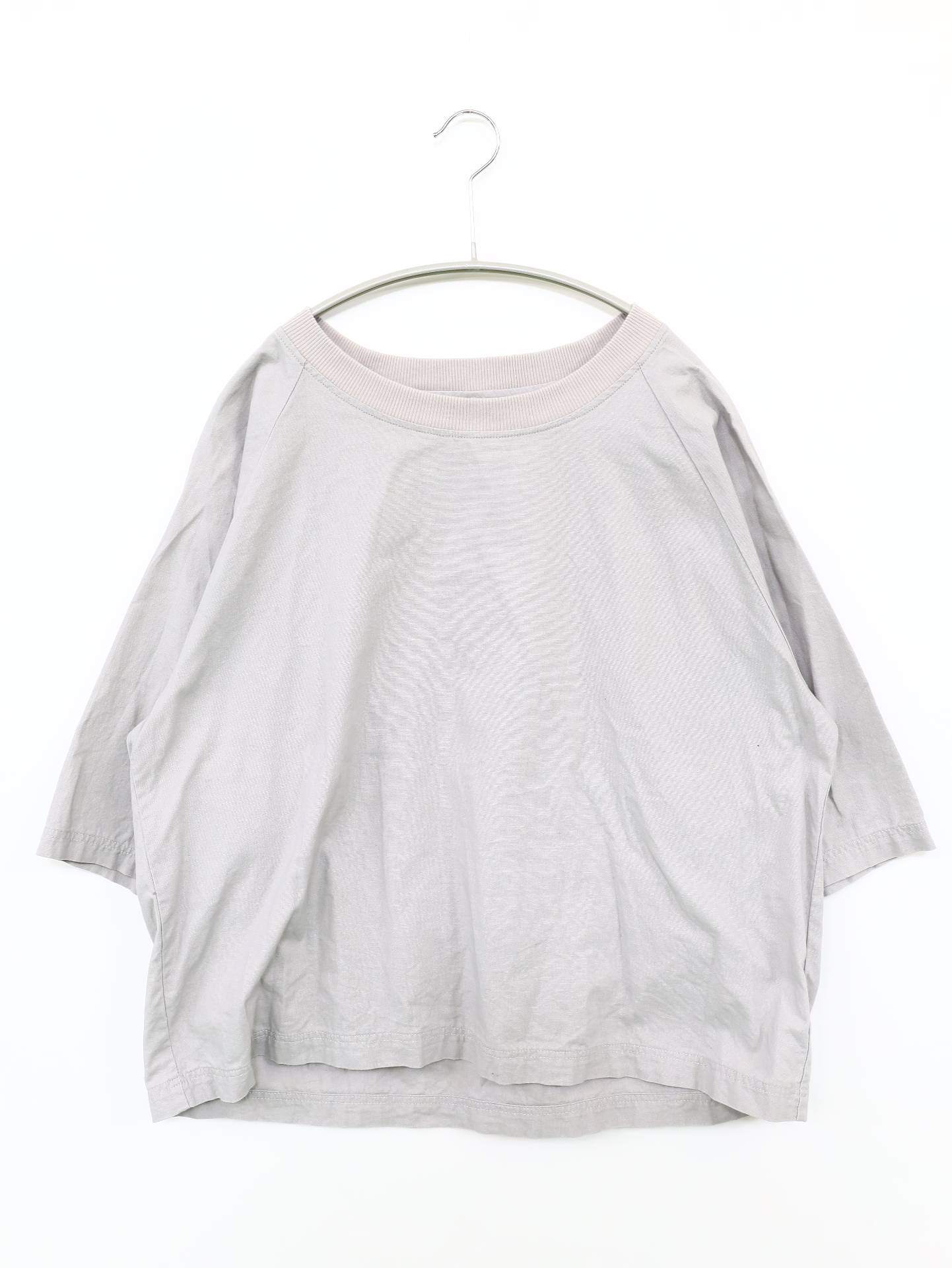 無印良品/Tシャツ/カットソー/トップス/ブルー/M-L