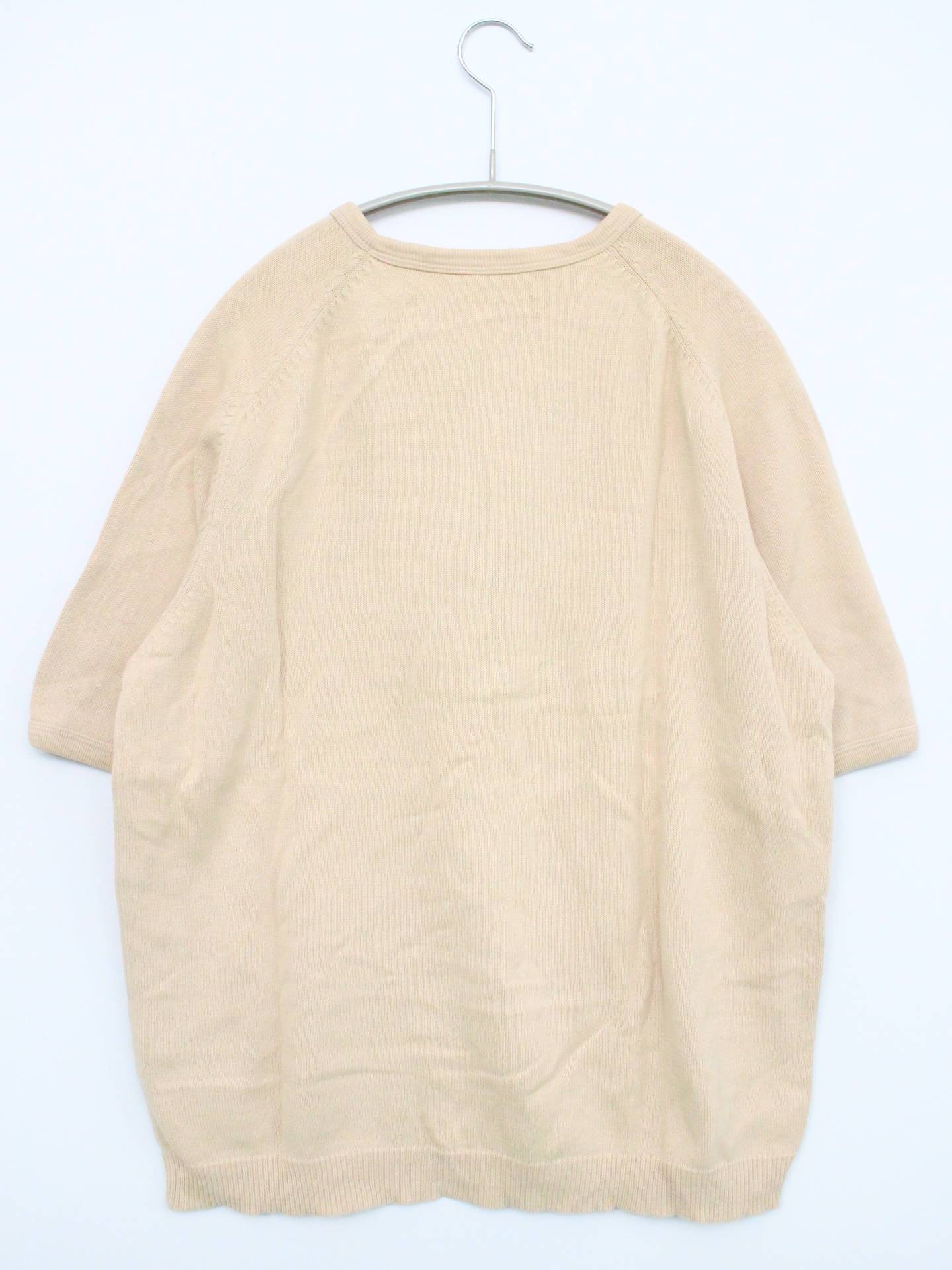 Tシャツ/カットソー/トップス/ベージュ