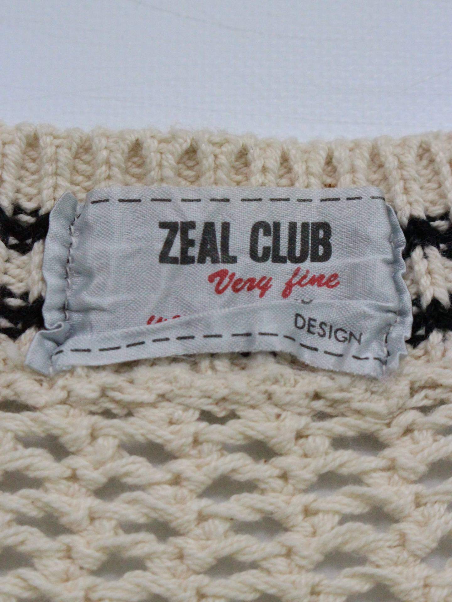 ZEAL CLUB/ニット/セーター/トップス/アイボリー