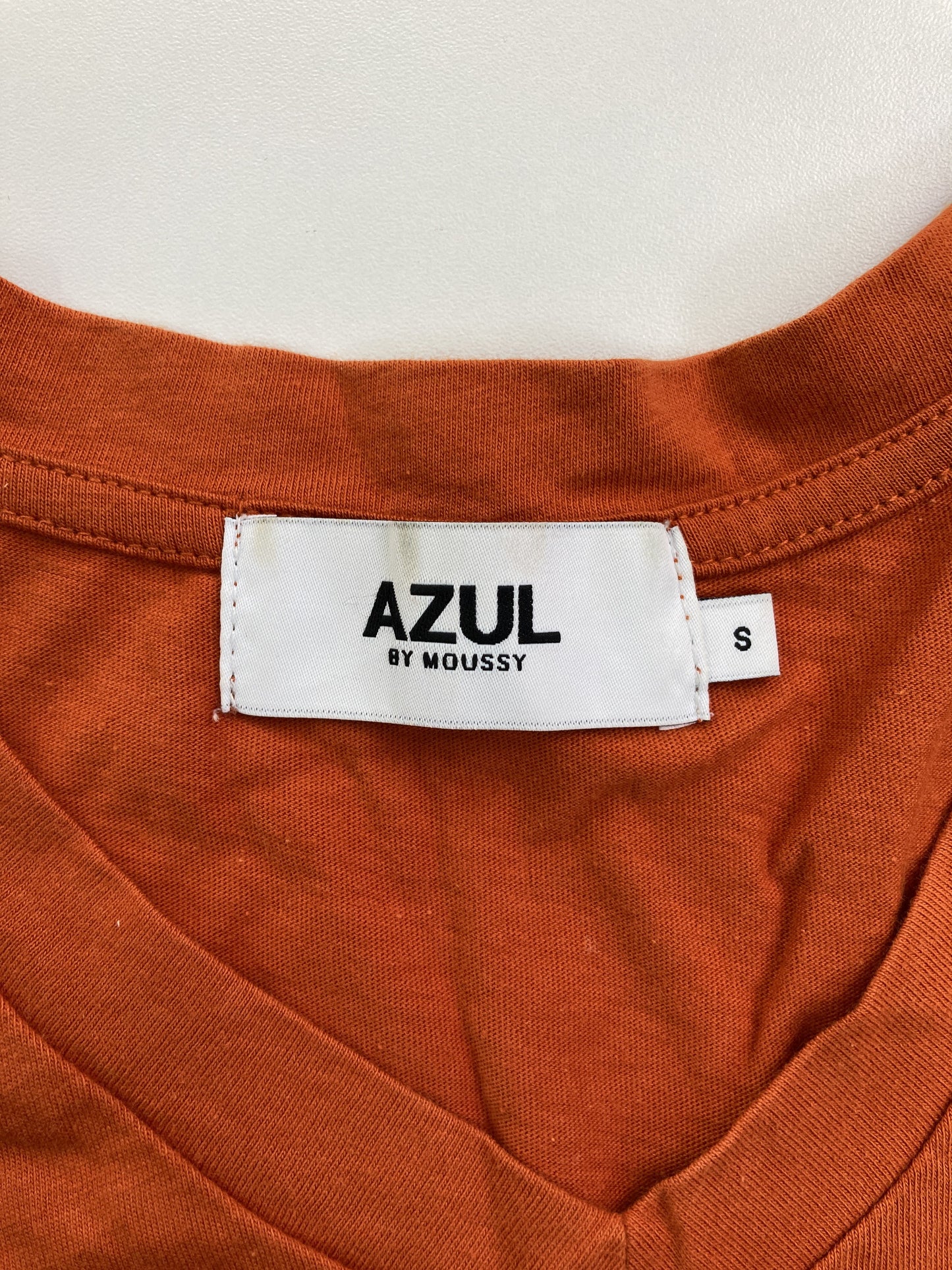 AZUL by MOUSSY/アズールバイマウジー/Tシャツ/カットソー/トップス/ブラウン/S