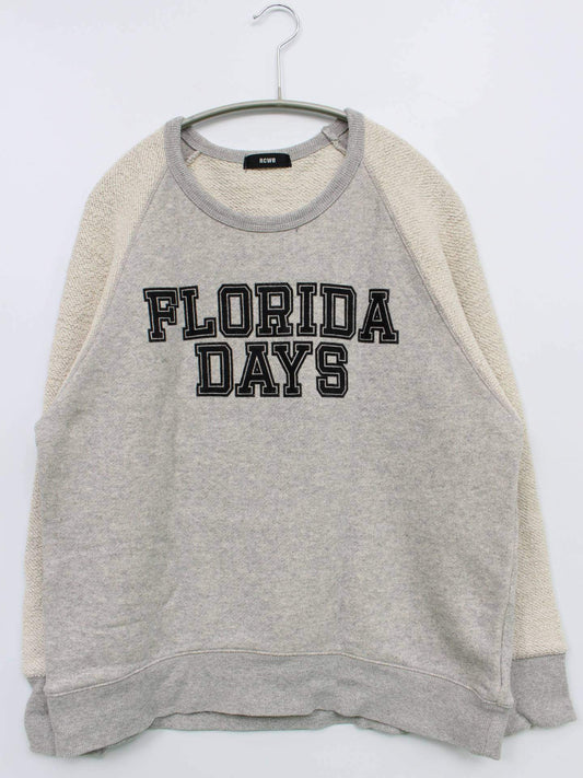 RCWB/スウェット/トップス/グレー/S