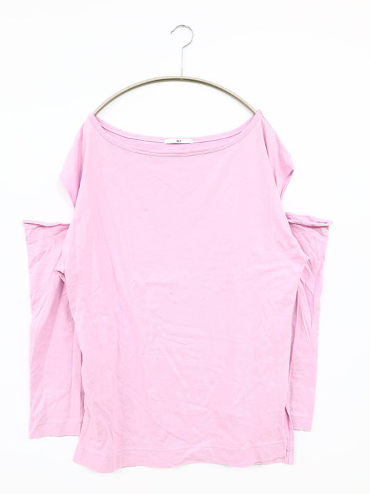 SLY/スライ/Tシャツ/カットソー/トップス/ピンク/165/80A