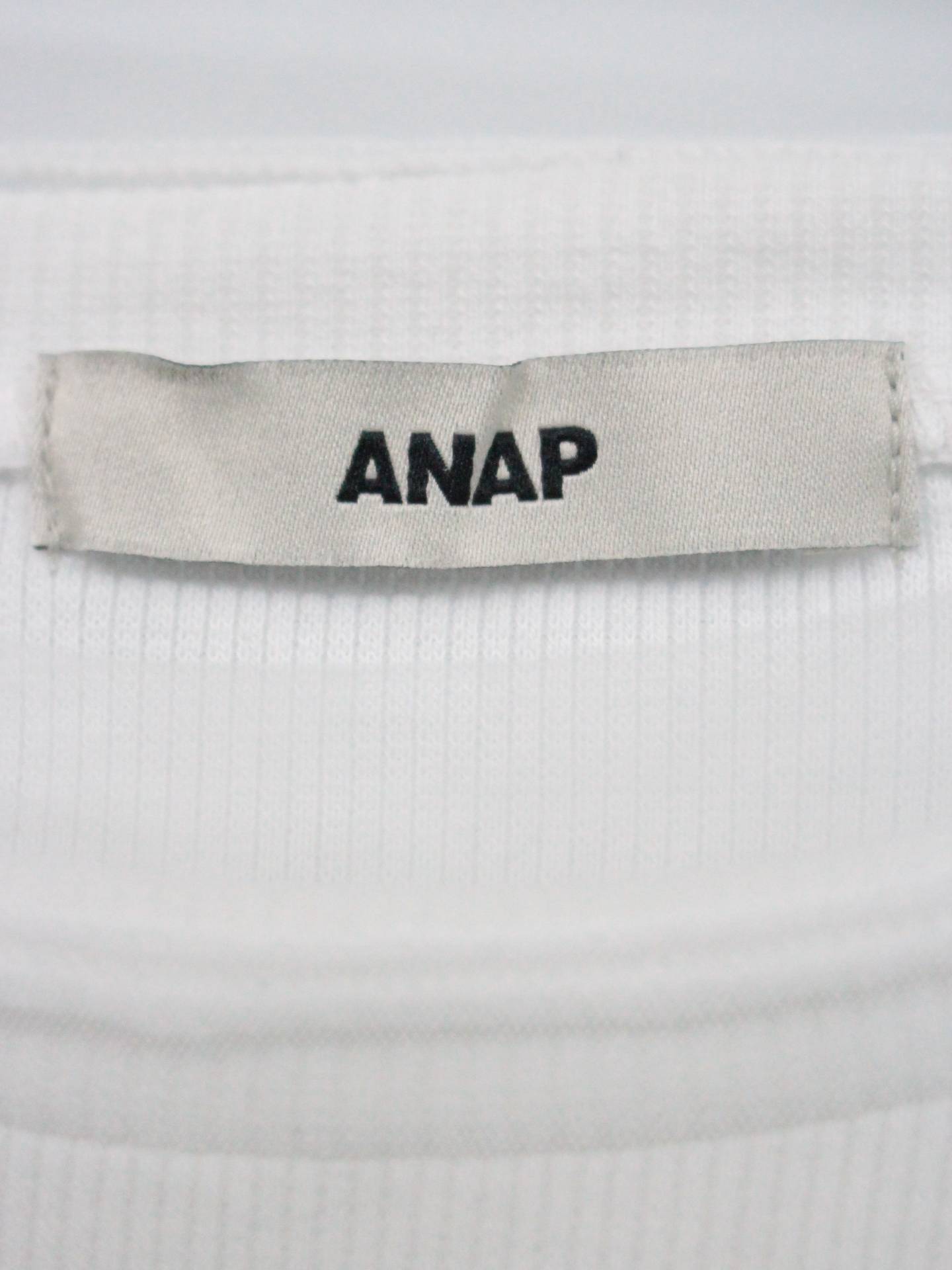 ANAP/Tシャツ/カットソー/トップス/ホワイト/F