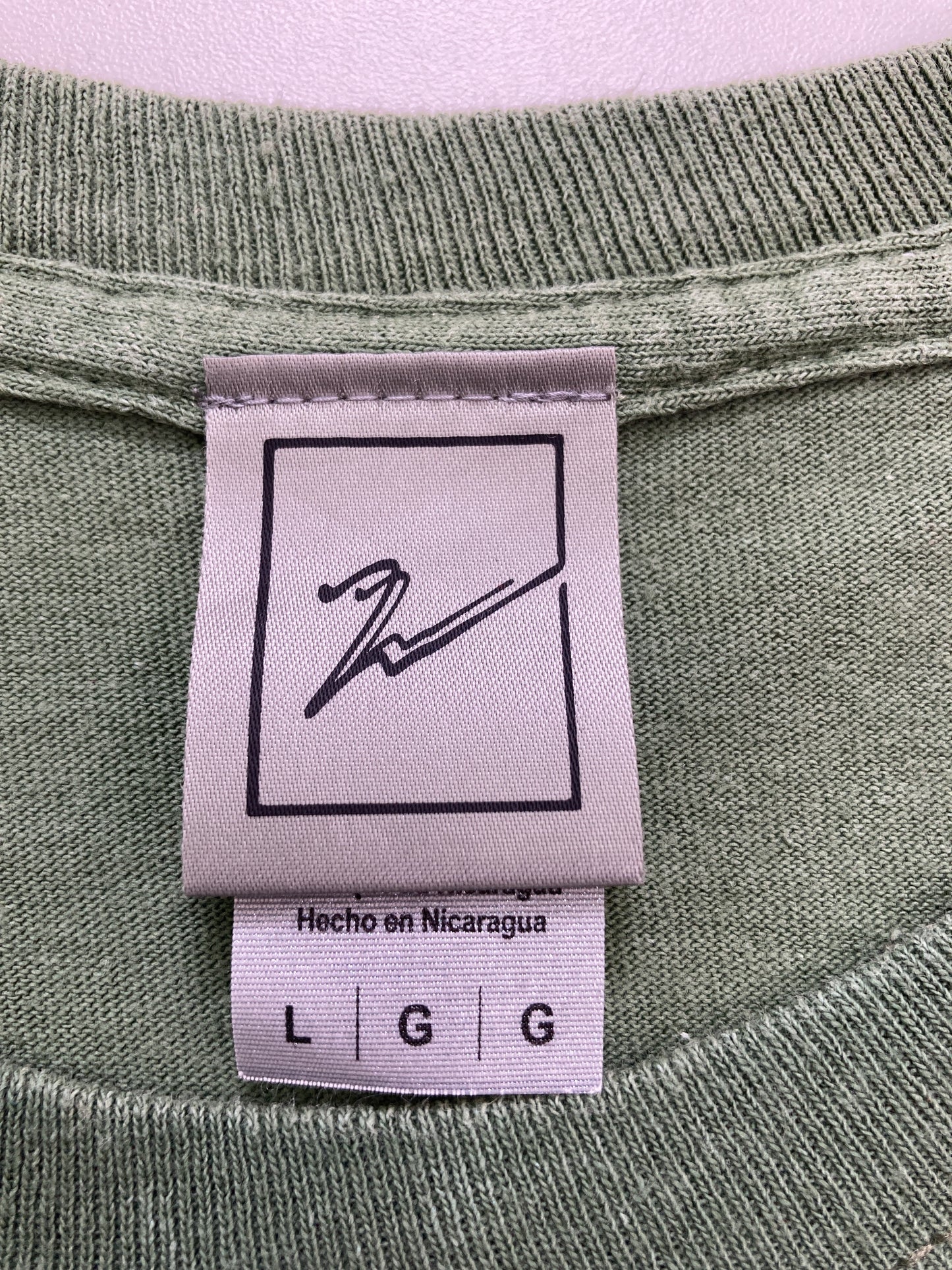 Tシャツ/カットソー/トップス/グリーン/L