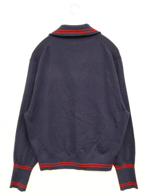 UNIQLO/ユニクロ/ニット/セーター/トップス/ネイビー/L