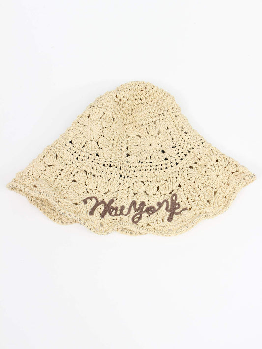 その他帽子/帽子/ベージュ