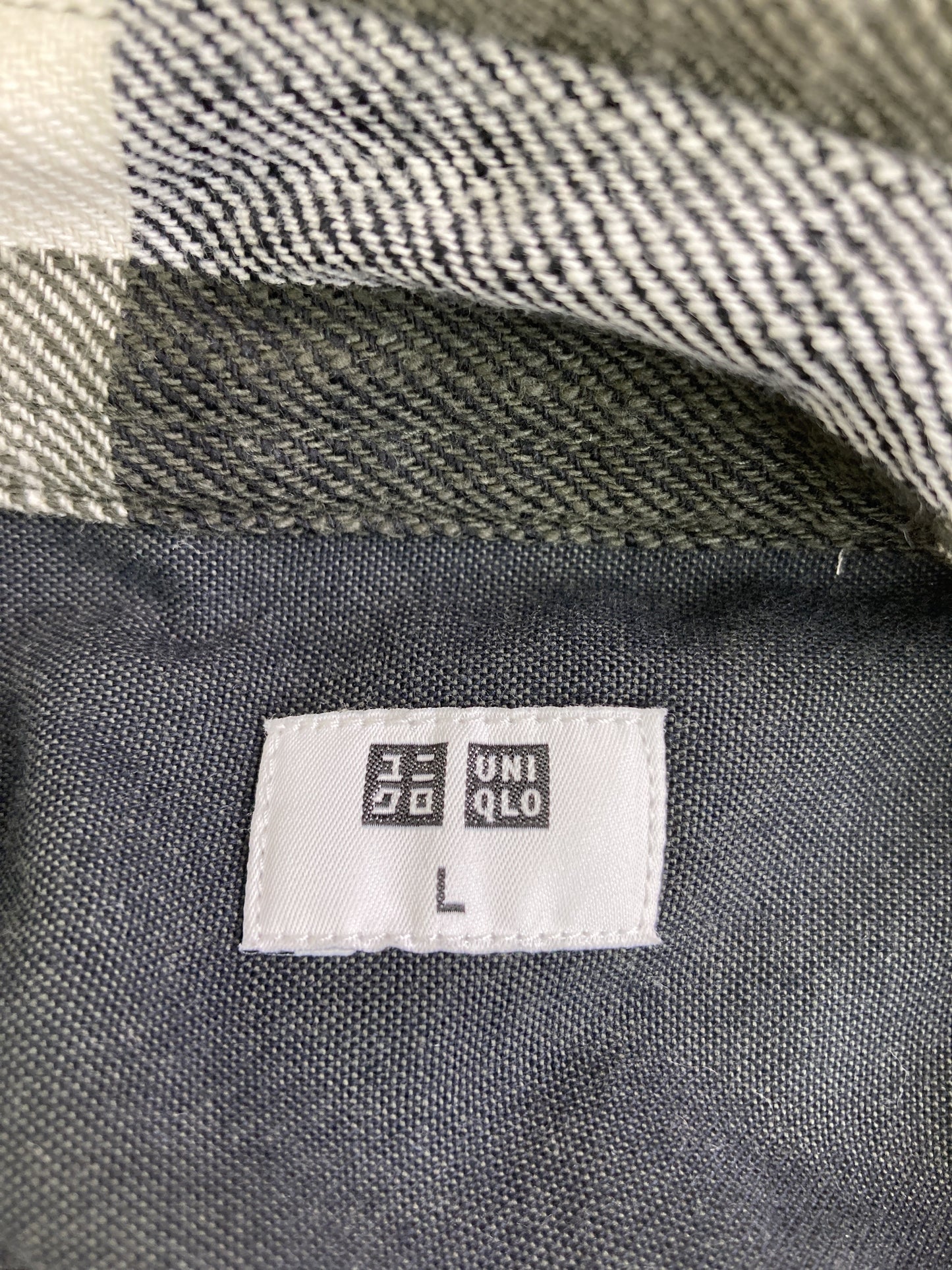 UNIQLO/ユニクロ/シャツ/ブラウス/トップス/ブラック/L