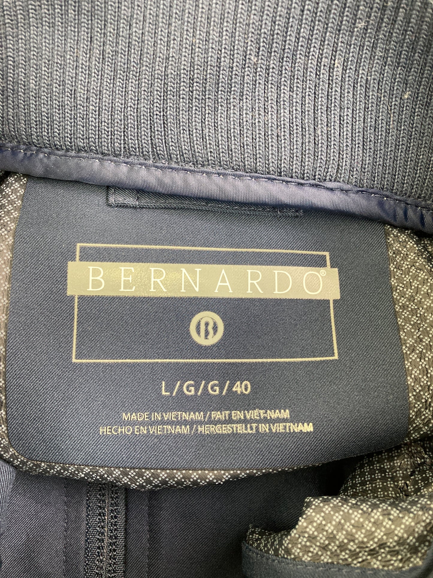 BERNARDO/マウンテンパーカー/ジャケット/アウター/ネイビー/L