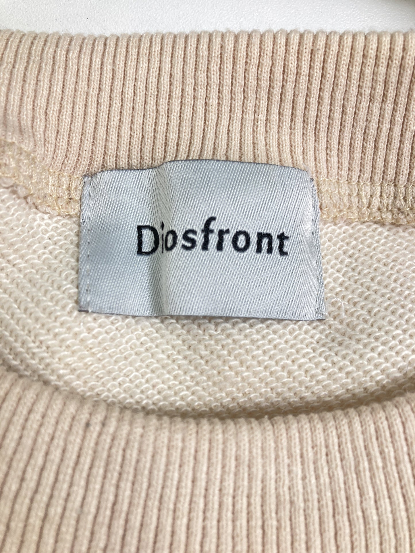 Diosfront/ディオスフロント/スウェット/トップス/ベージュ/F