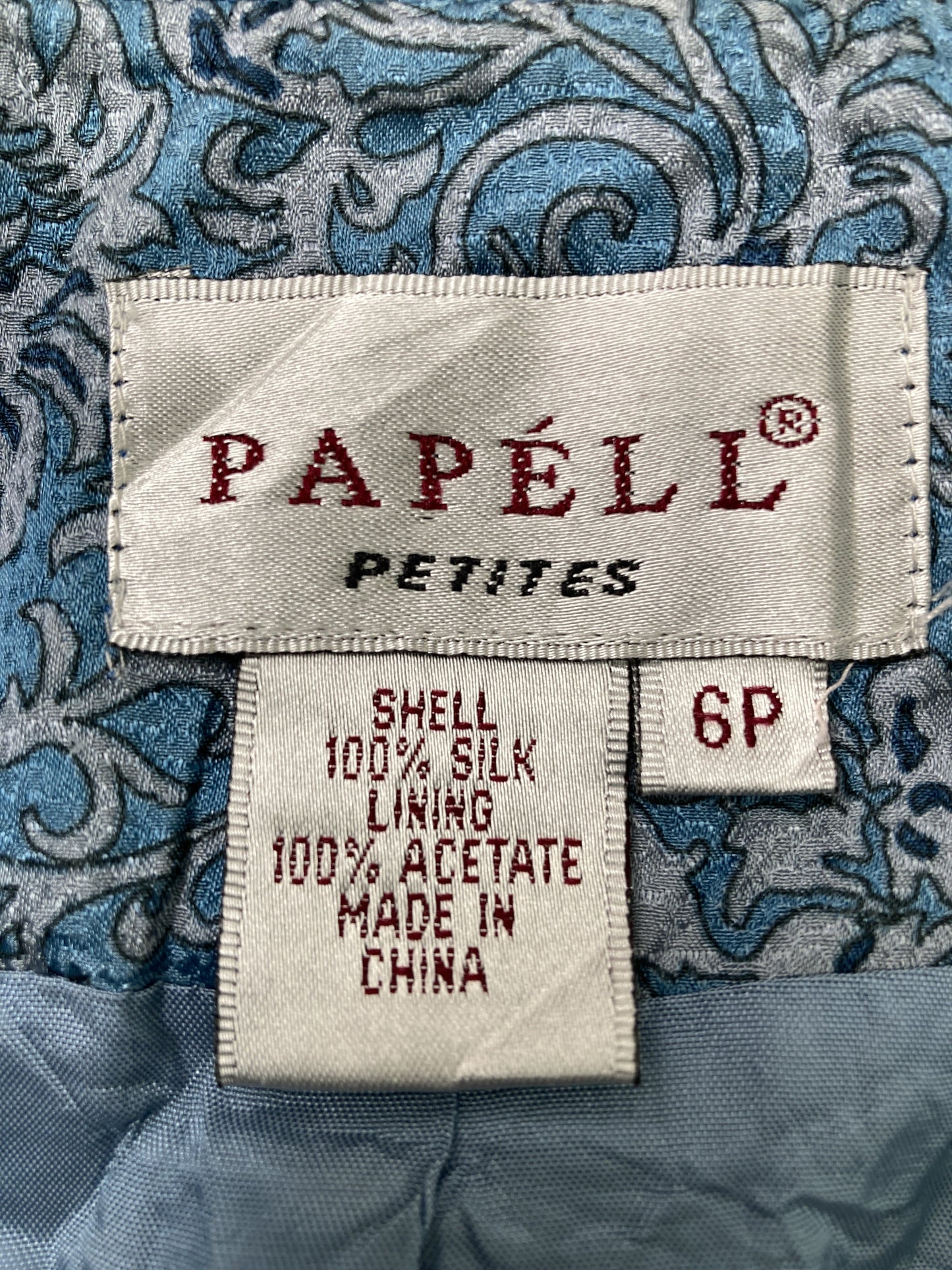 PAPELL/シャツ/ブラウス/トップス/ブルー/6P