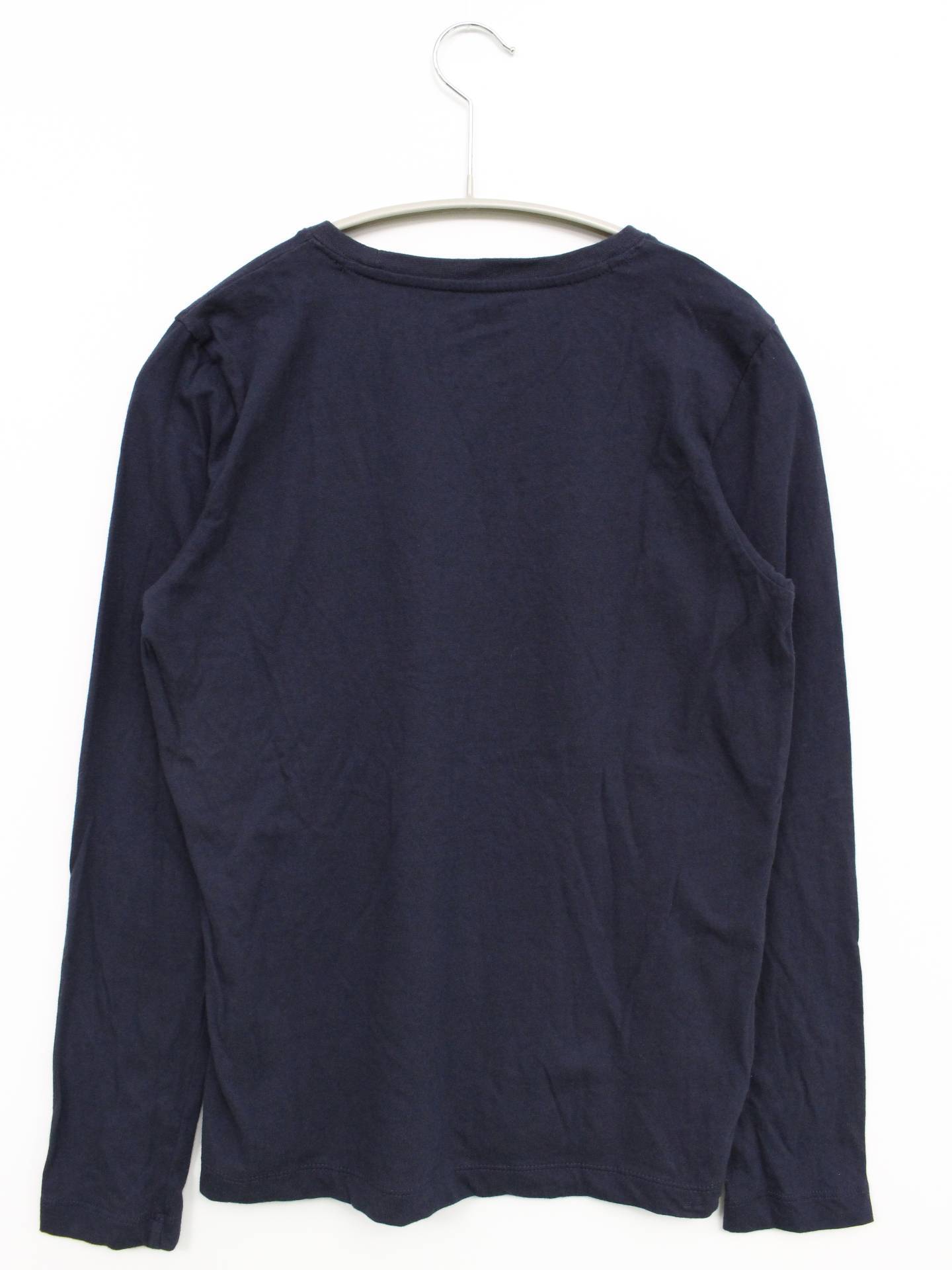 無印良品/Tシャツ/カットソー/トップス/ネイビー/S