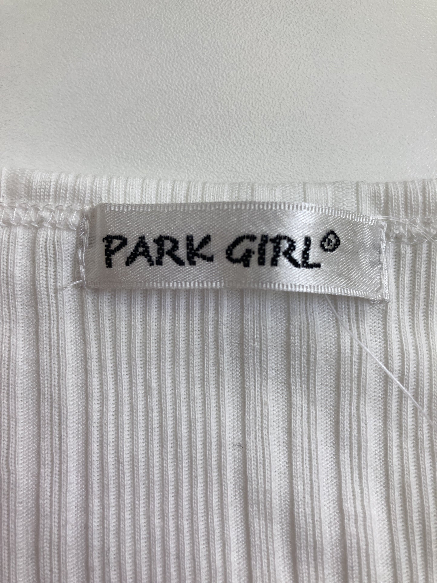 PARK GIRL/Tシャツ/カットソー/トップス/ホワイト/L