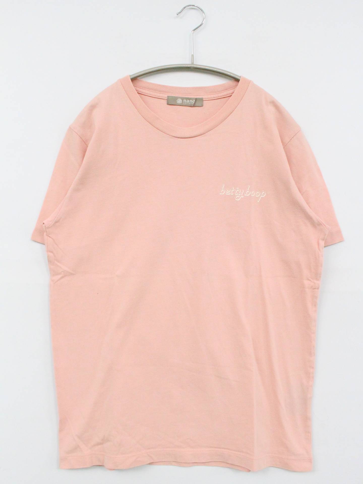 nano UNIVERSE/ナノユニバース/Tシャツ/カットソー/トップス/ピンク/S