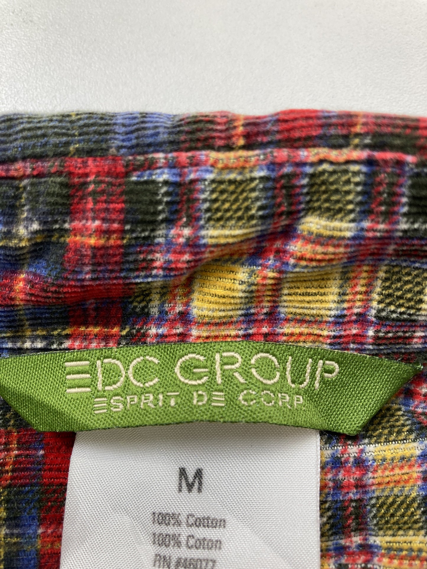 EDC GROUP/シャツ/ブラウス/トップス/レッド/M