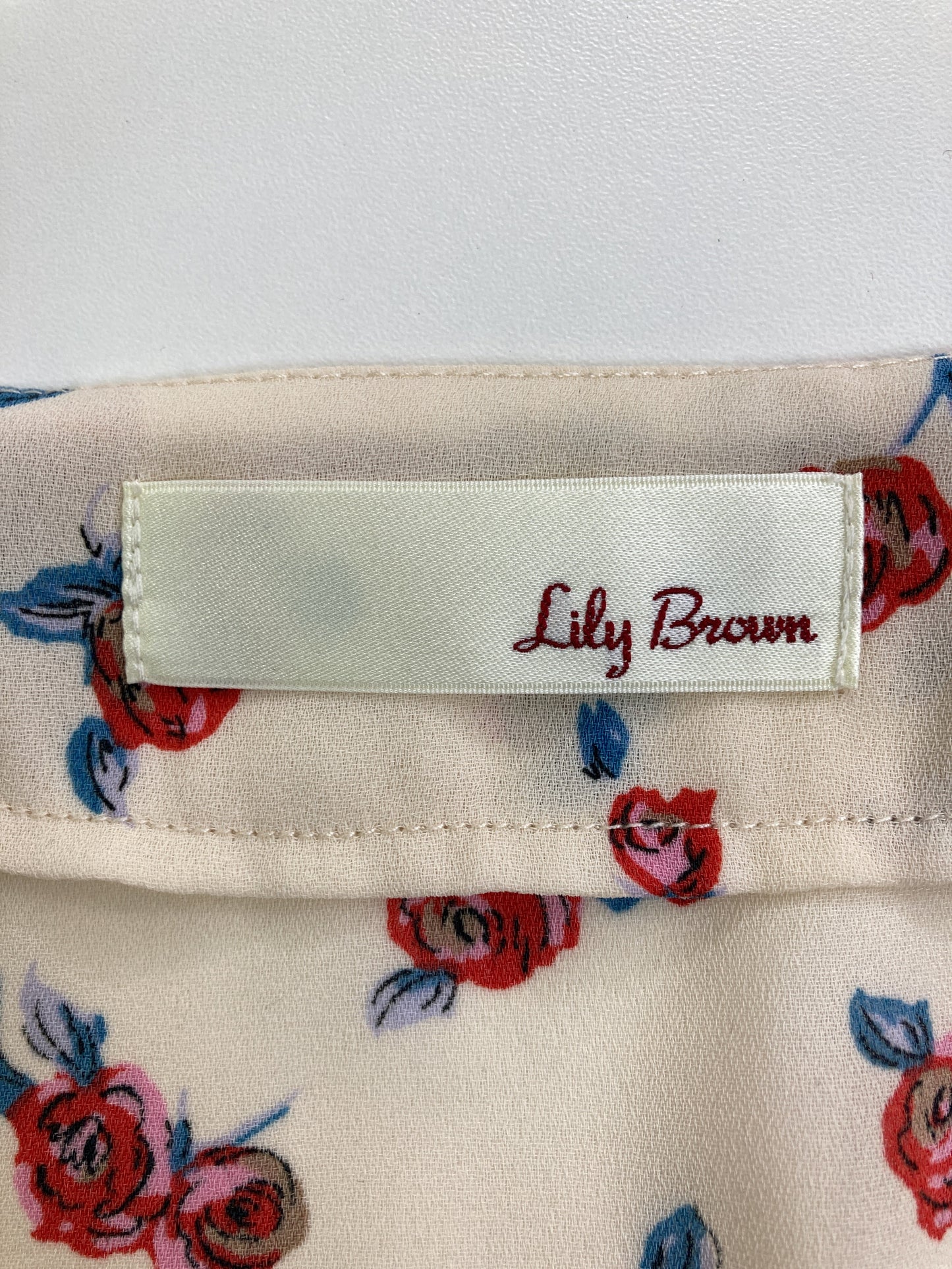 Lily brown/リリーブラウン/シャツ/ブラウス/トップス/ホワイト/F