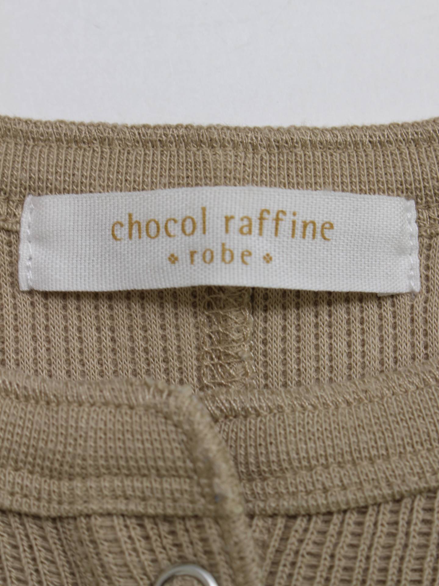 chocol raffine/Tシャツ/カットソー/トップス/ベージュ/F