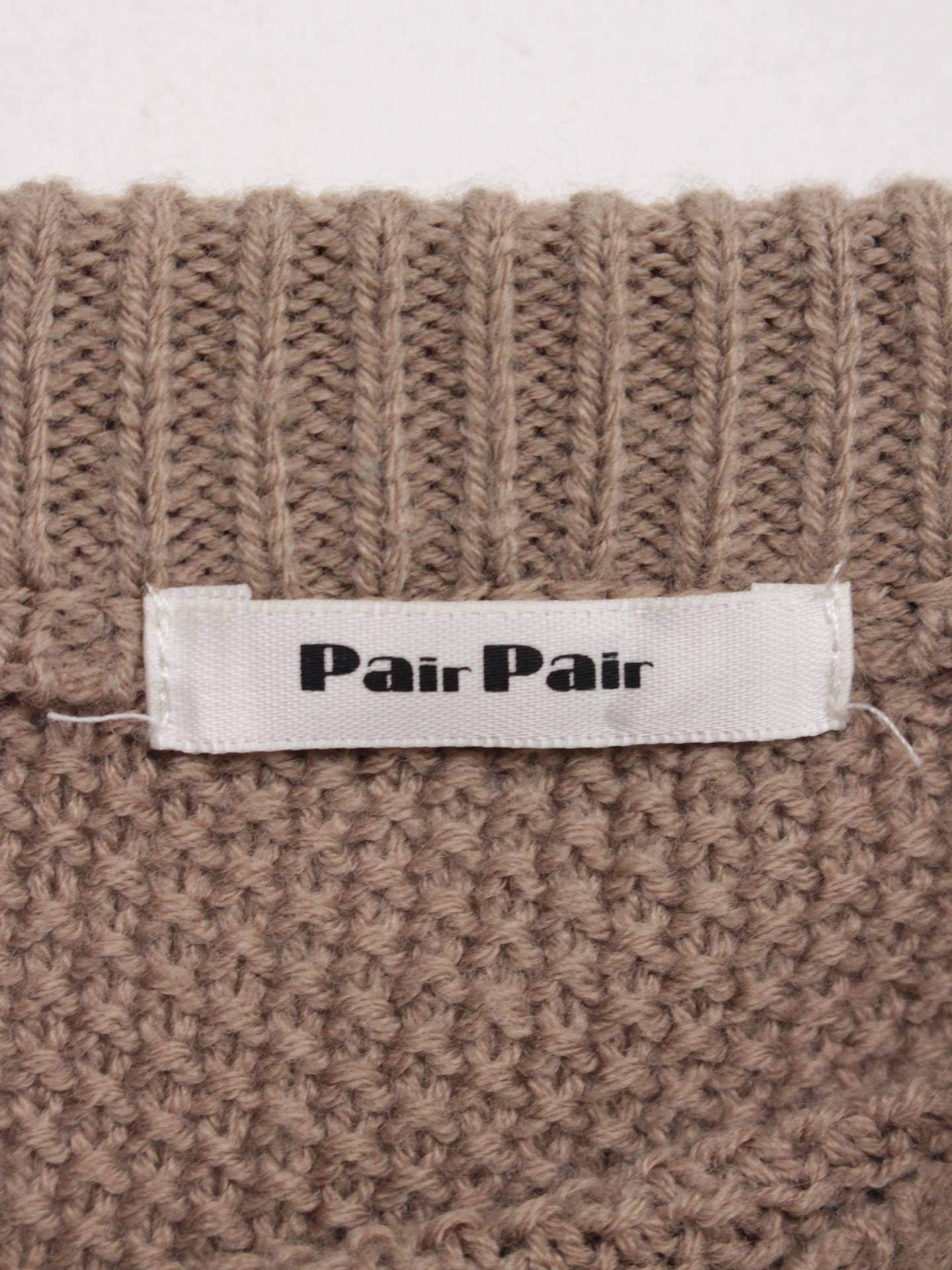 Pair Pair/ニット/セーター/トップス/ベージュ/F