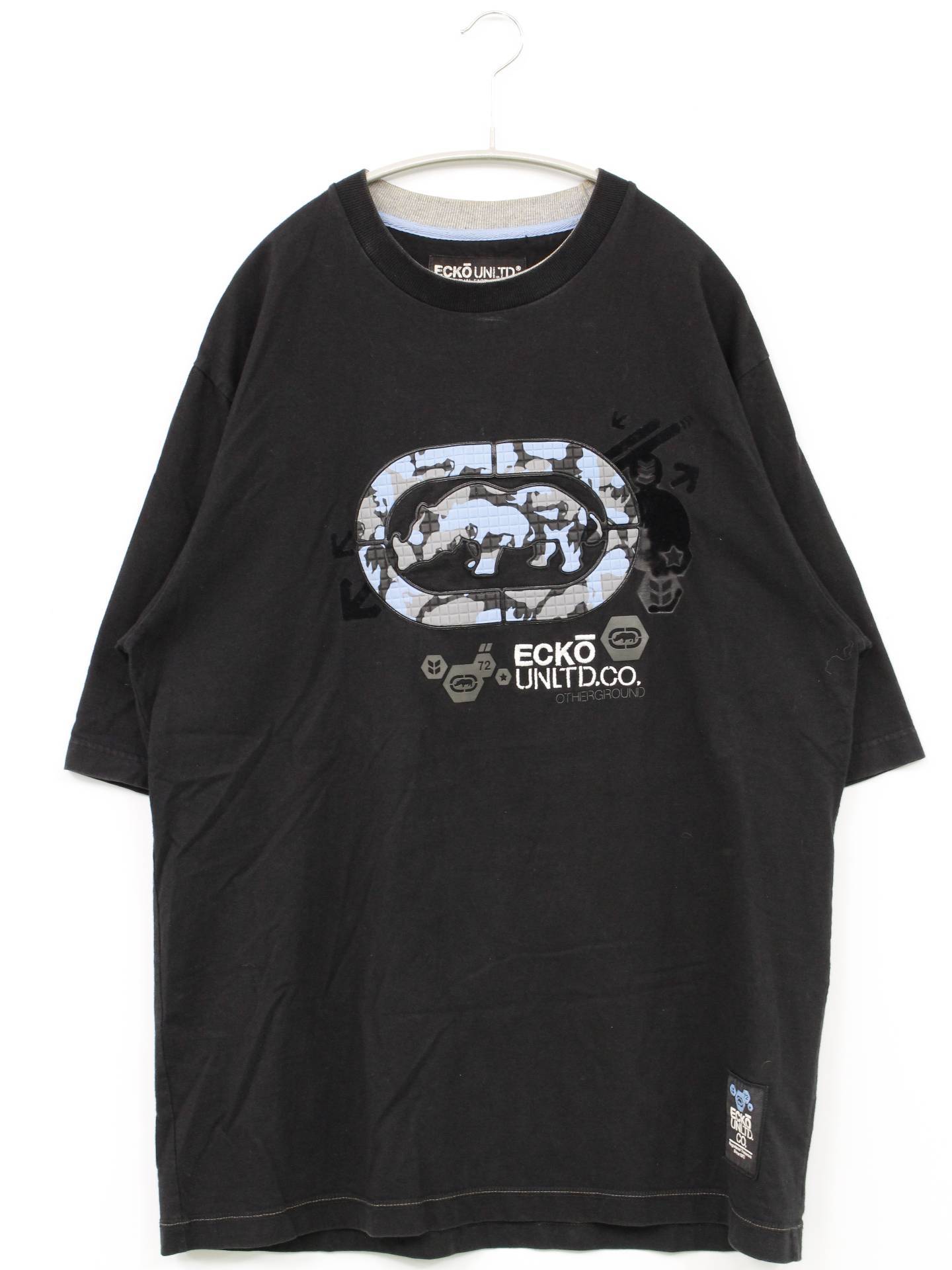 ecko unltd./Tシャツ/カットソー/トップス/ブラック/L