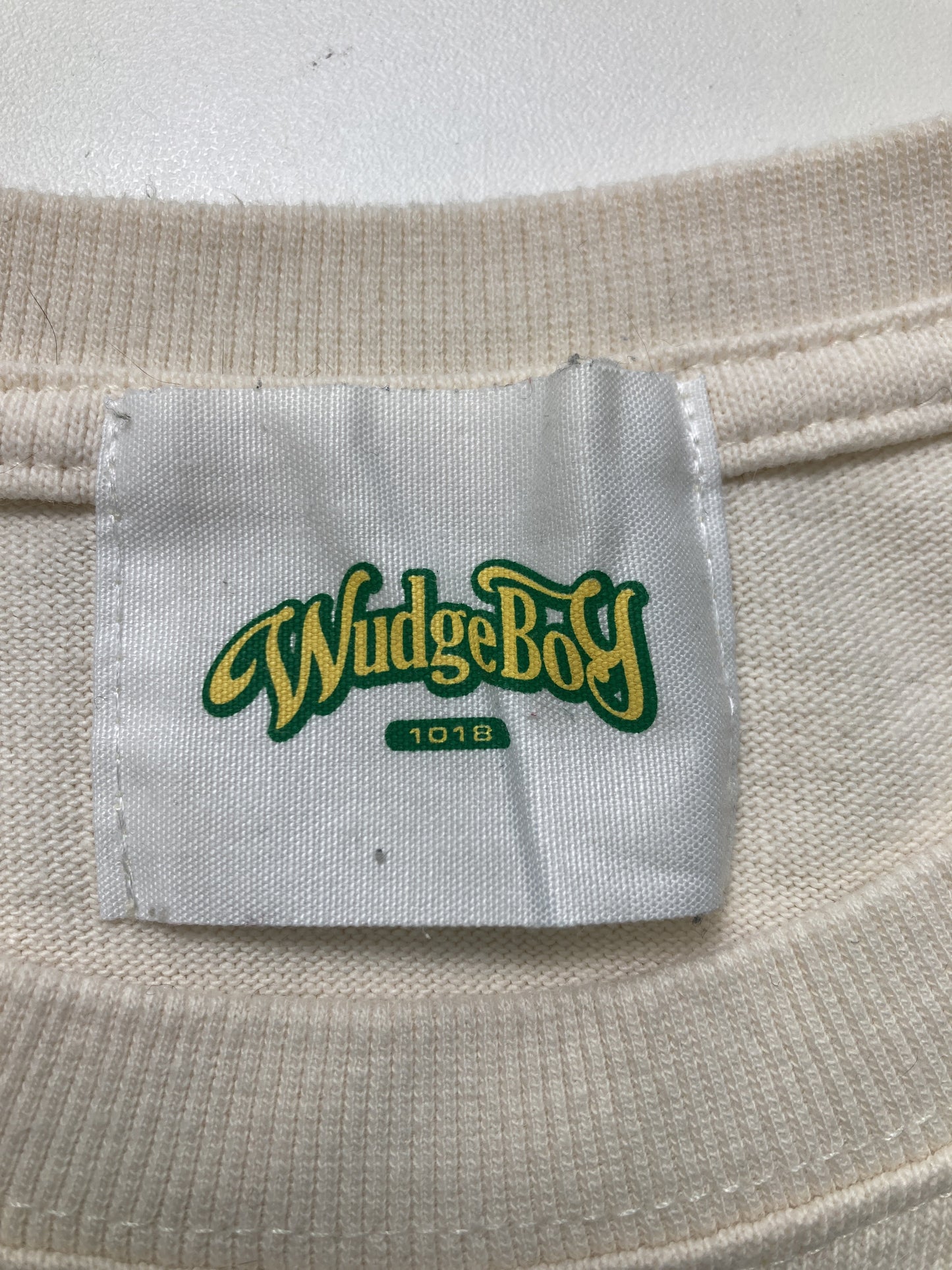 Wudge Boy/ワッジボーイ/Tシャツ/カットソー/トップス/アイボリー/L