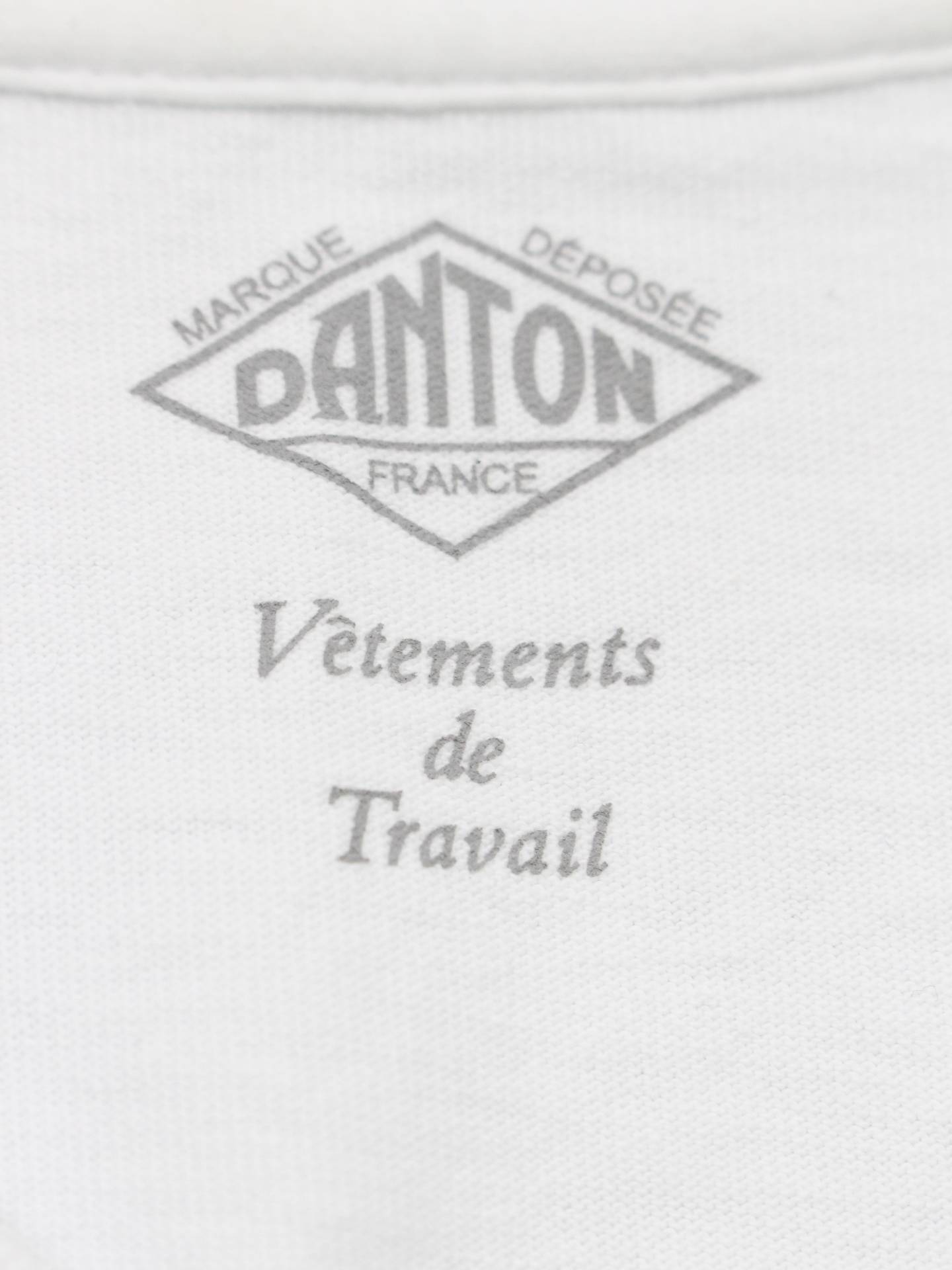 DANTON/Tシャツ/カットソー/トップス/ホワイト