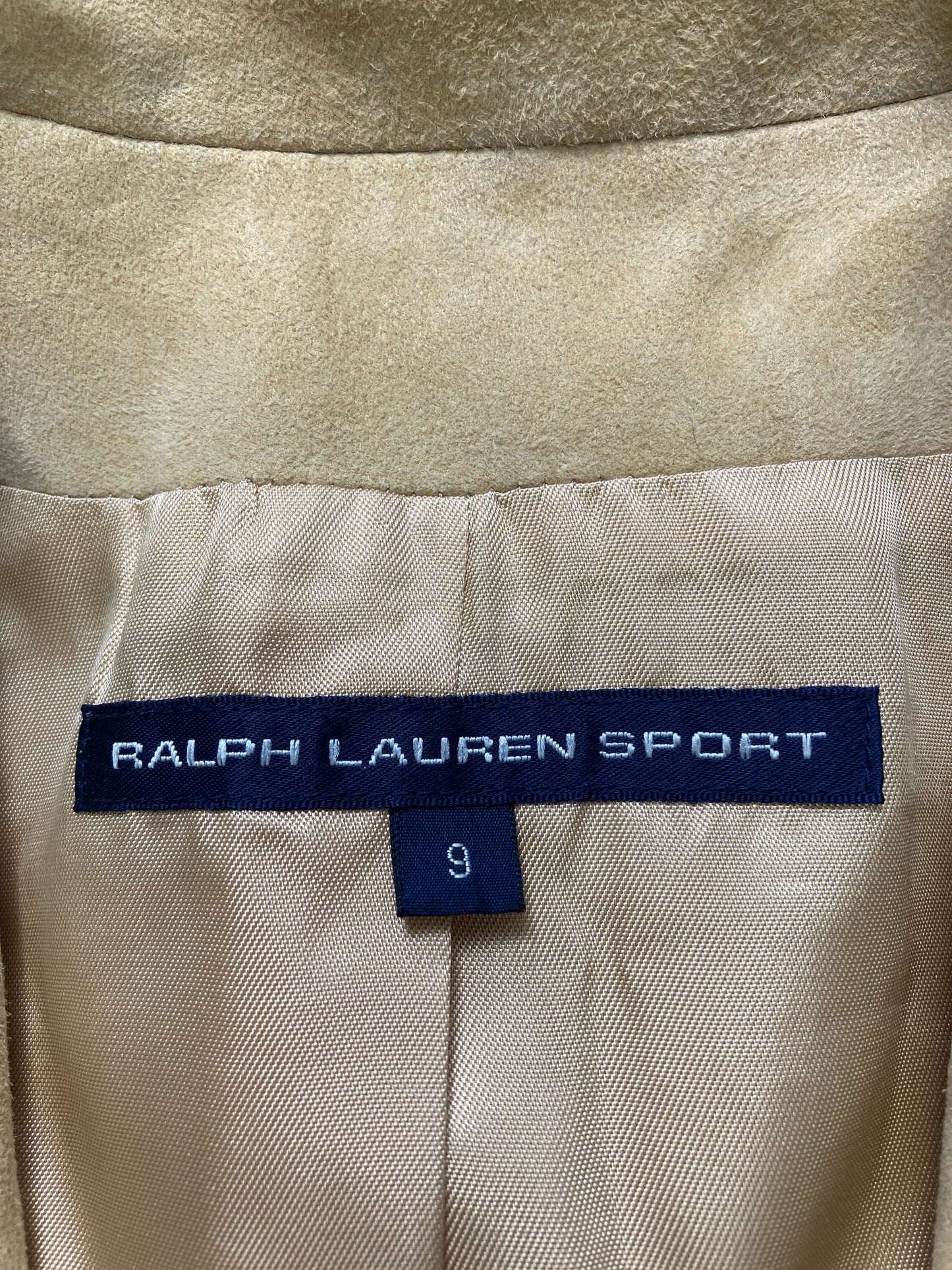 RALPH LAUREN SPORT/ラルフローレンスポーツ/テーラードジャケット/ジャケット/アウター/ベージュ/9