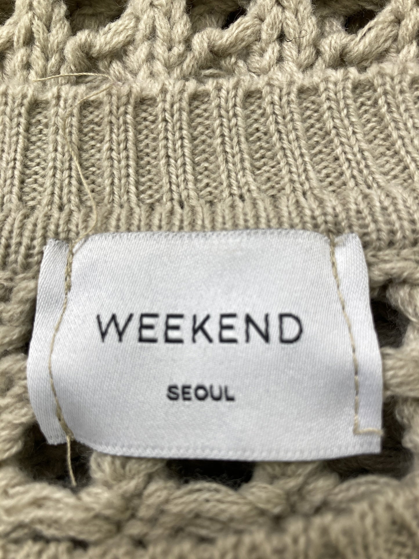 WEEKEND/ニット/セーター/トップス/ベージュ