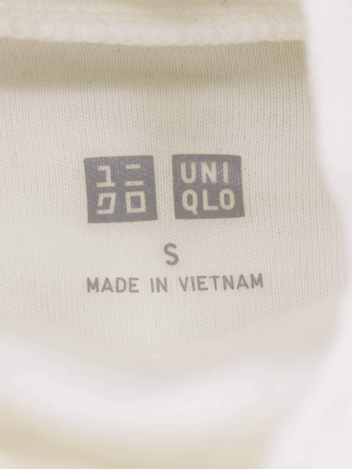 UNIQLO/ユニクロ/Tシャツ/カットソー/トップス/ホワイト/S