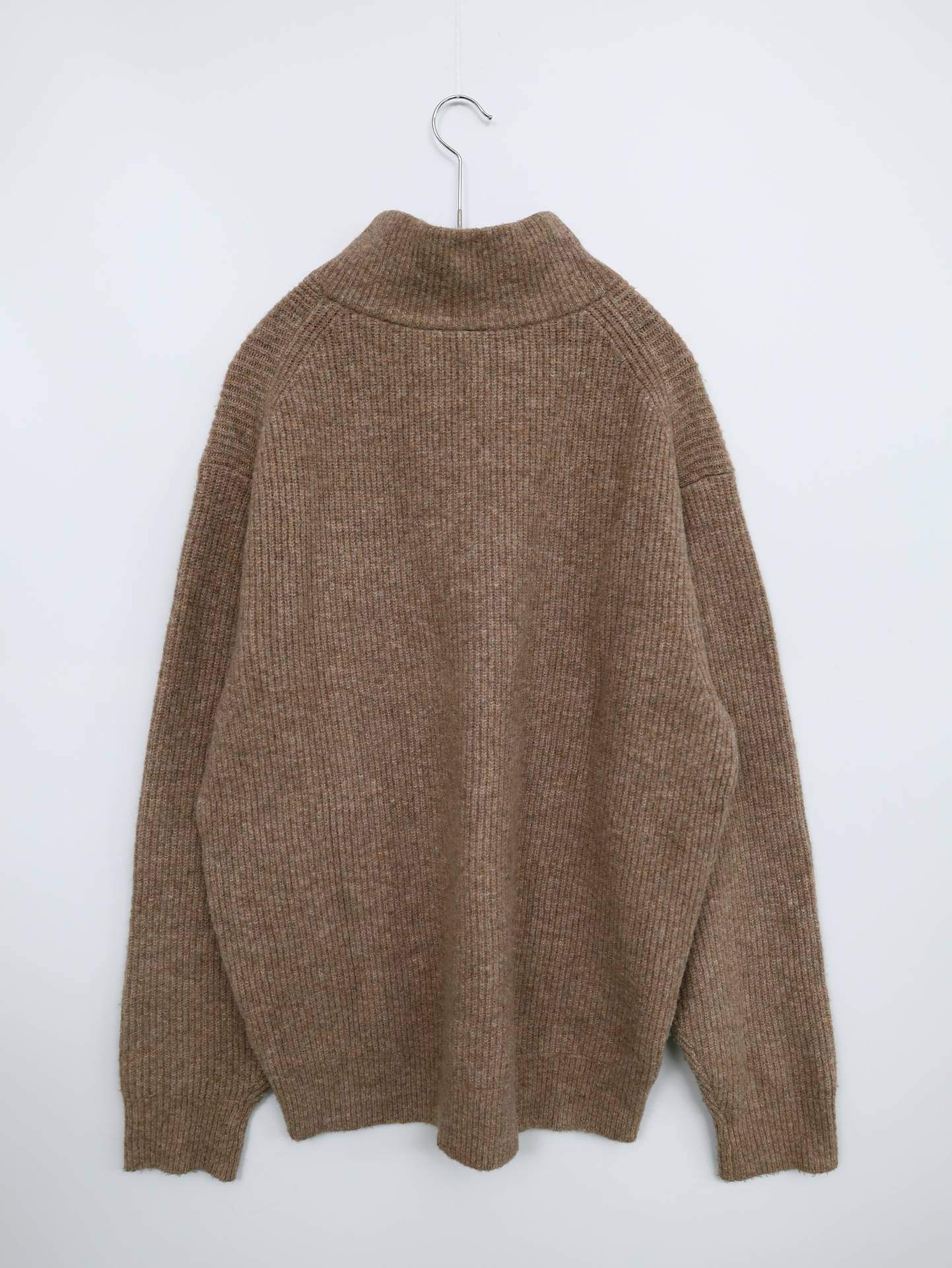 UNIQLO/ユニクロ/ニット/セーター/トップス/ブラウン/L