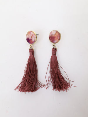 ピアス(両耳用)/アクセサリー/ブラウン