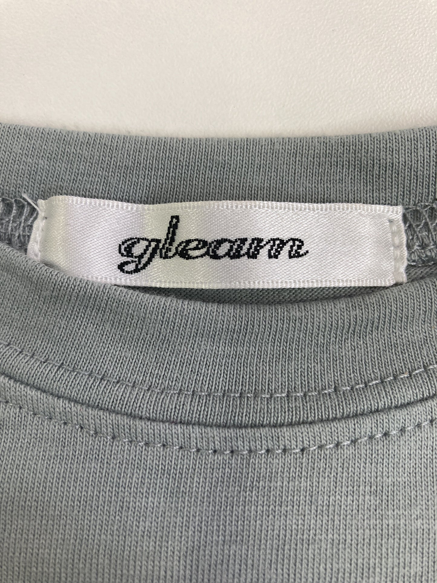 gleam/グリーム/Tシャツ/カットソー/トップス/グレー/M