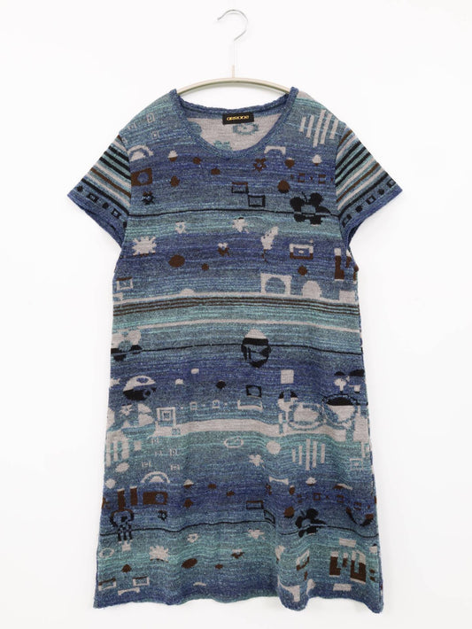 arrone/ワンピース/ワンピース/ドレス/ブルー