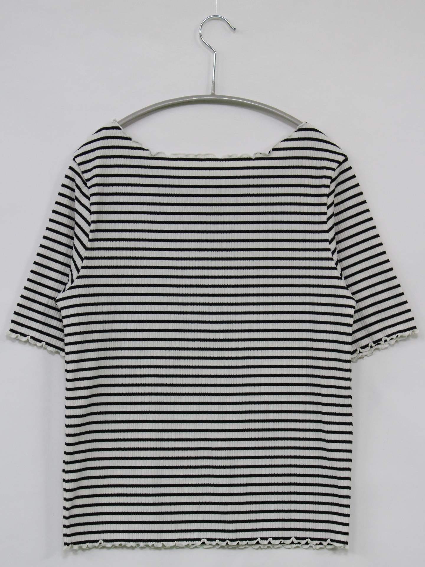 ViS/Tシャツ/カットソー/トップス/ホワイト/F