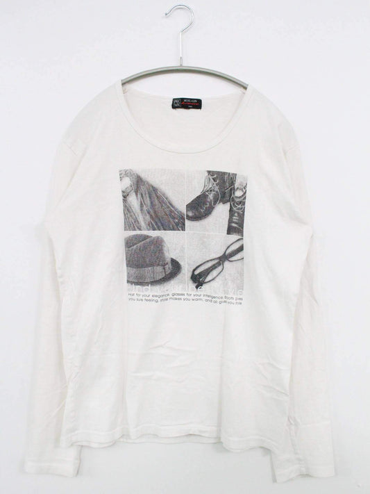 MICHEL KLEIN/Tシャツ/カットソー/トップス/ホワイト/48