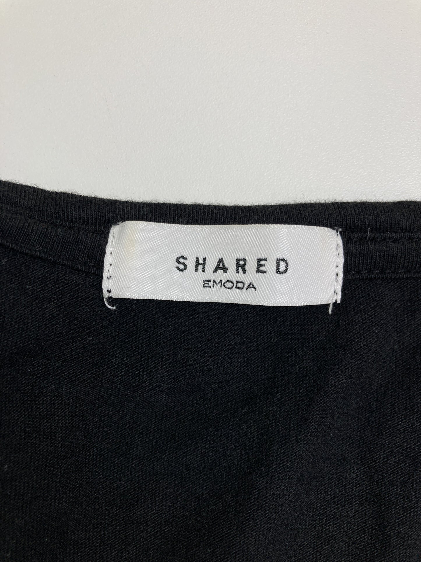 SHARED/Tシャツ/カットソー/トップス/ブラック/2