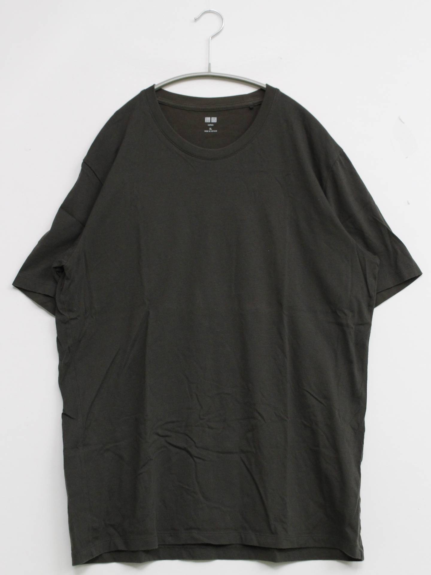 UNIQLO/ユニクロ/Tシャツ/カットソー/トップス/ブラック/XL