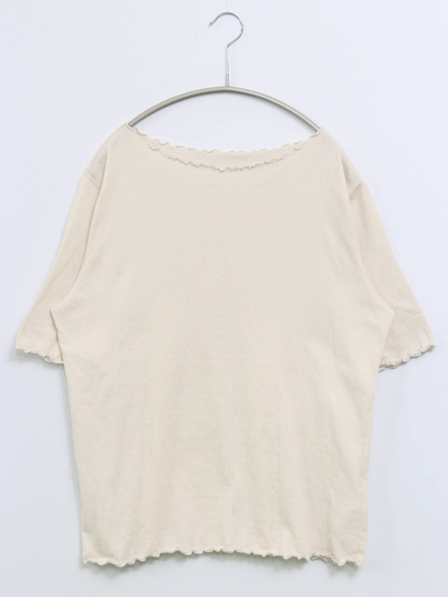 dearful/Tシャツ/カットソー/トップス/アイボリー/LL