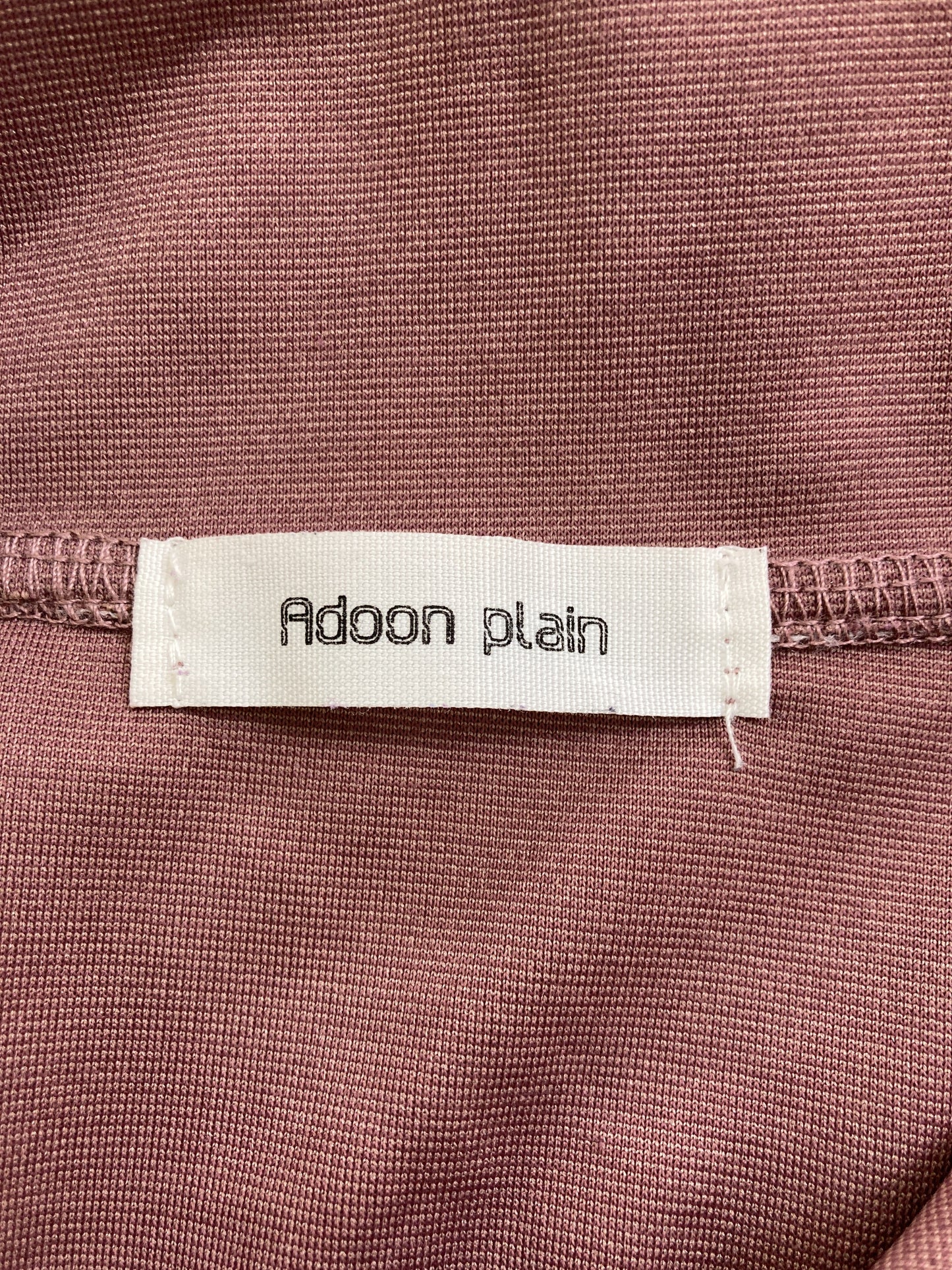 Adoon plain/アドーンプレーン/Tシャツ/カットソー/トップス/ピンク/F