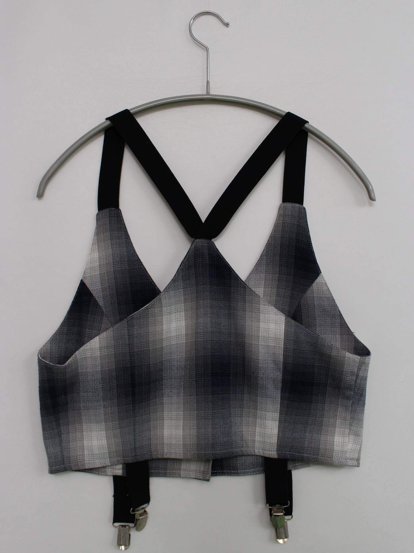 UNIF/ベスト/トップス/グレー/M