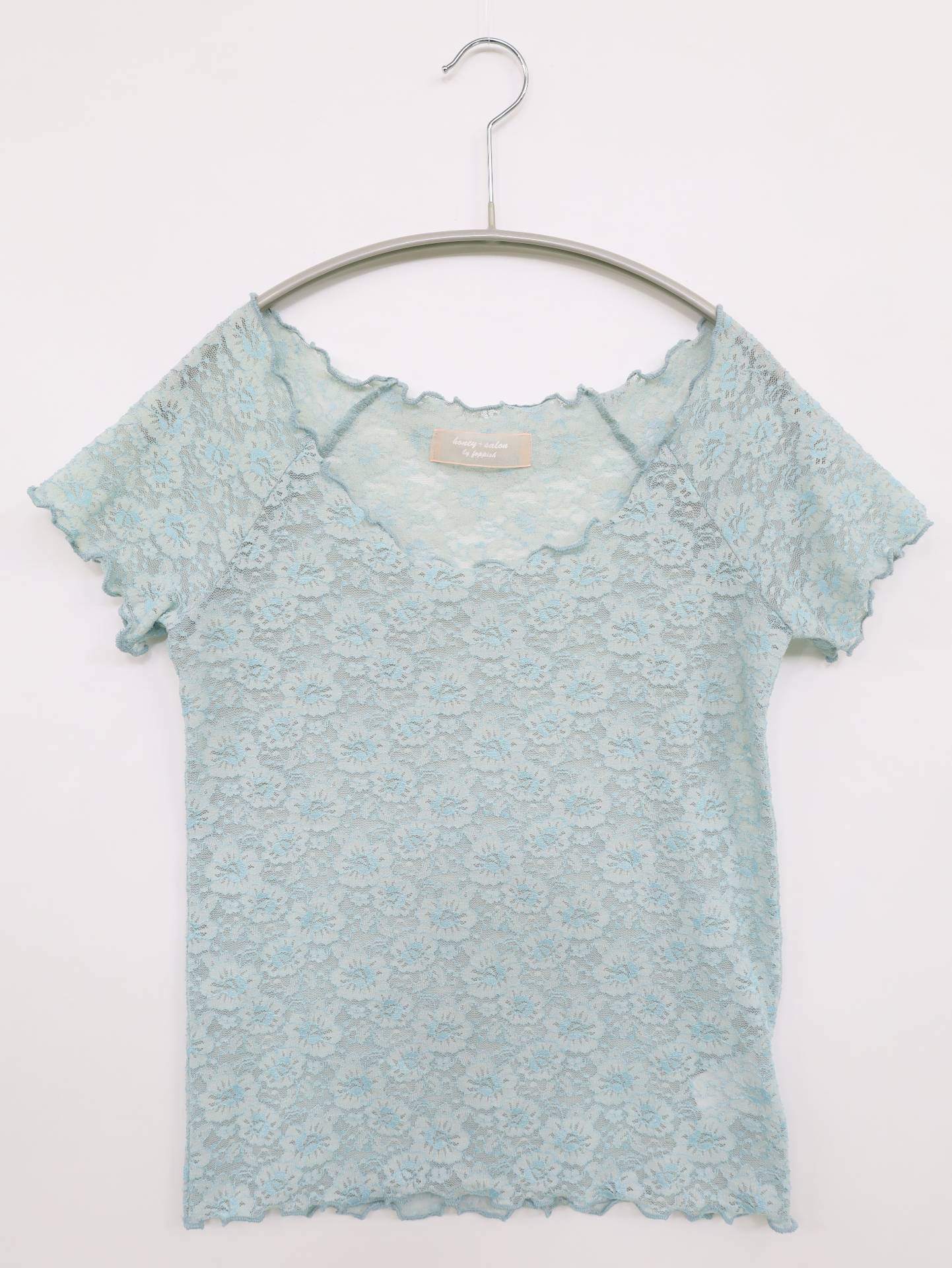 Honey Salon/Tシャツ/カットソー/トップス/スカイブルー